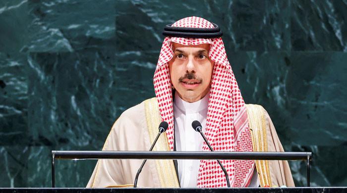 At UN, Saudi FM warns world failing to protect Gulf shipping, vows to defend sovereignty