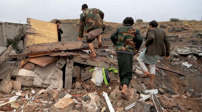 Saudi-led coalition says it struck Houthi missile launchers, storage facilities in Yemen