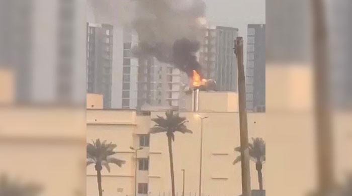 US embassy in Baghdad hit as Trump claims Iran 'seeking deal' after being 'totally defeated'