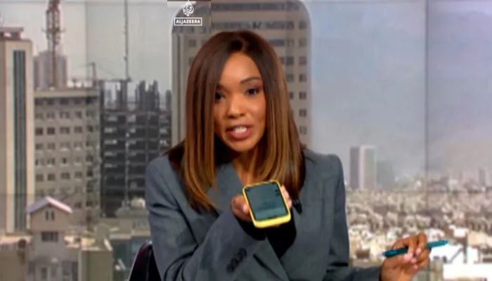 Watch: Al Jazeera broadcast interrupted by emergency missile alert in Qatar