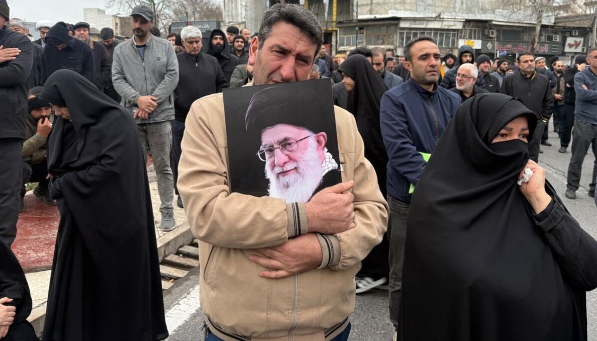 People of Iran in different cities took to the streets early in the morning on March 1, 2026, to mourn the martyrdom of the Leader of the Islamic Revolution Ayatollah Ali Khamenei. — X/@IrnaEnglish