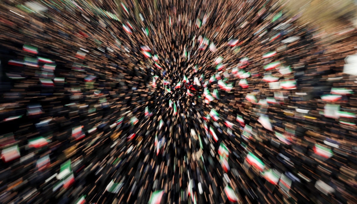 People gather to mourn after Irans Supreme Leader Ayatollah Ali Khamenei was killed in Israeli and US strikes on Saturday, in Tehran, Iran, March 1, 2026. — Reuters