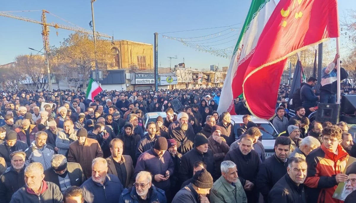 People of Iran in different cities took to the streets early in the morning on March 1, 2026, to mourn the martyrdom of the Leader of the Islamic Revolution Ayatollah Ali Khamenei. — X/@IrnaEnglish