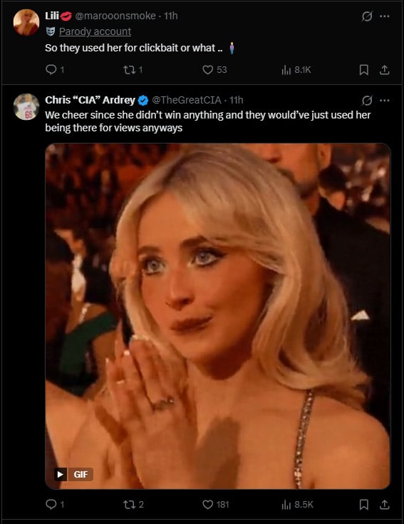 Sabrina Carpenter absence at BRITs 2026 triggers fan outrage: Heres why