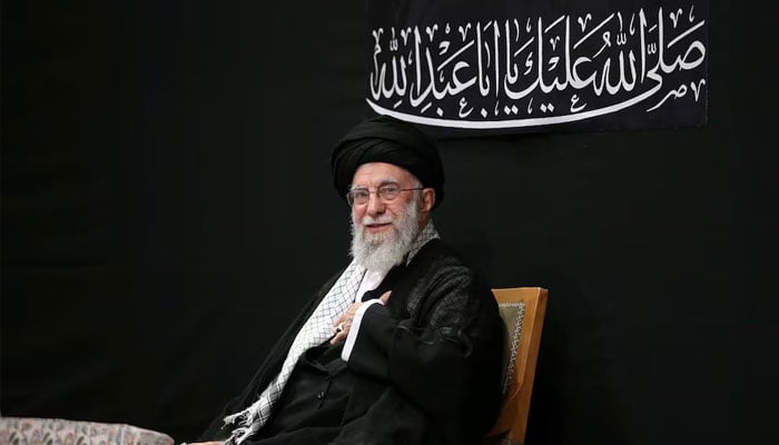 Late Iranian Supreme Leader Ayatollah Ali Khamenei attends a ceremony to mark Ashura. — Reuters/File