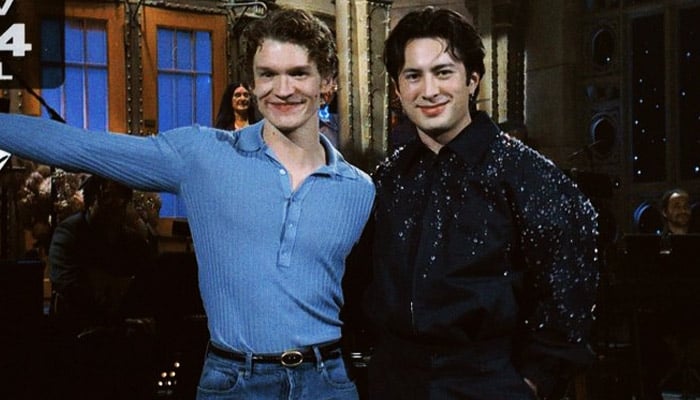 Hudson Williams surprises Connor Storrie with bromantic cameo on ‘SNL’