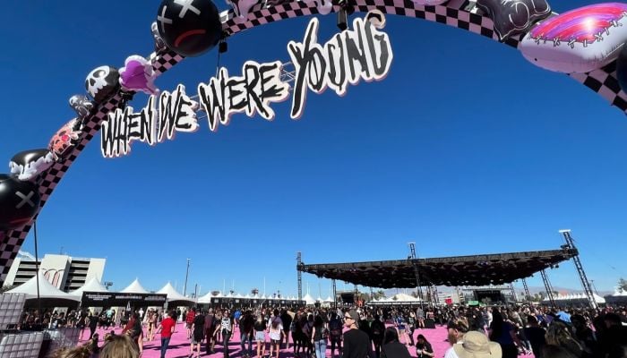 When We Were Young Festival takes place each October in Las Vegas