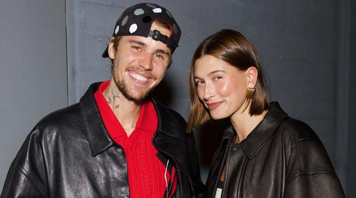 Hailey Bieber shares first glimpse of Justin's private birthday celebration