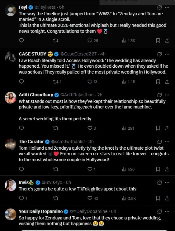 Tom Holland, Zendaya secret wedding photo shocks fans