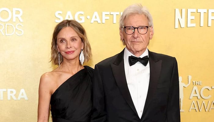 Harrison Ford, Calista Flockhart romance steals spotlight at SAG Awards