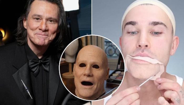 Jim Carrey looked unrecognizable during his recent appearance in Paris