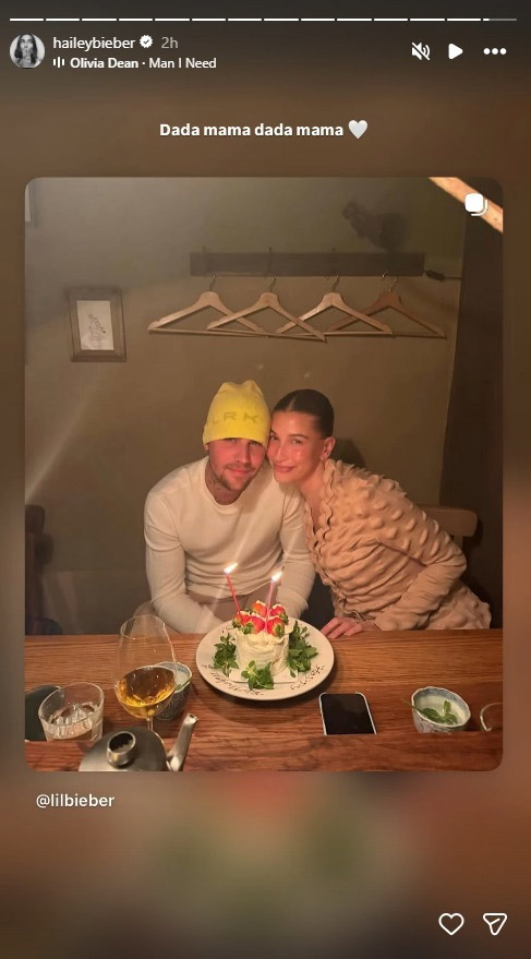 Hailey, Justin Bieber son Jacks first birthday message for dad melts hearts