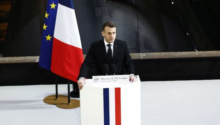 Macron warns France will use nuclear weapons ‘without hesitation