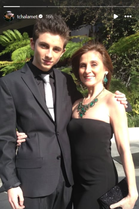 Timothee Chalamet celebrates yearly SAG ritual with mom Nicole Flender