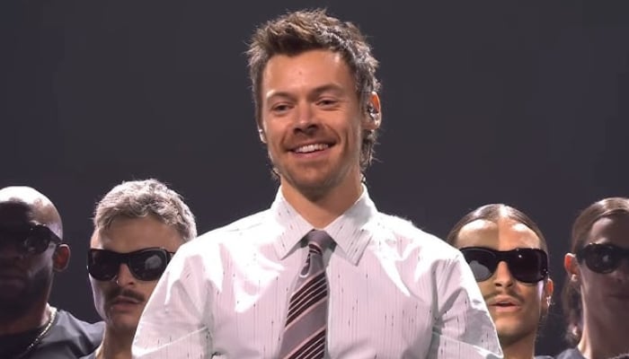 Harry Styles finally addresses cryptic billboards promoting Kiss All The Time. Disco, Occasionally