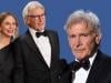 Harrison Ford gets emotional in SAG Awards tribute to Calista Flockhart