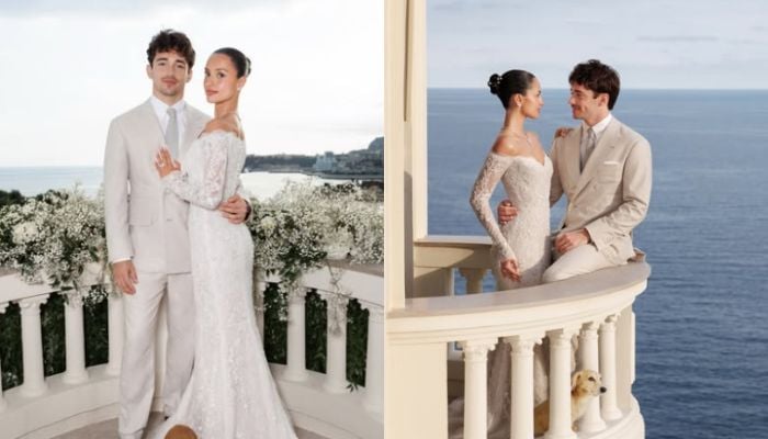 Charles Leclerc marries Alexandra MIeux in Monaco: Fans celebrate F1 star’s big day