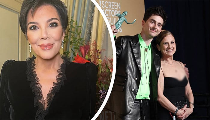 Kris Jenner gushes over Timothée Chalamet mom at 2026 Actor Awards