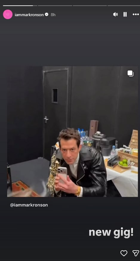 Mark Ronson finds new gig thanks to Dua Lipa