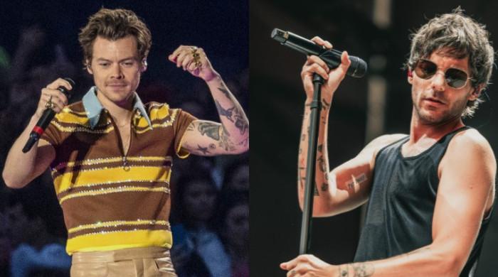 Louis Tomlinson clears 'beef' rumours with Harry Styles