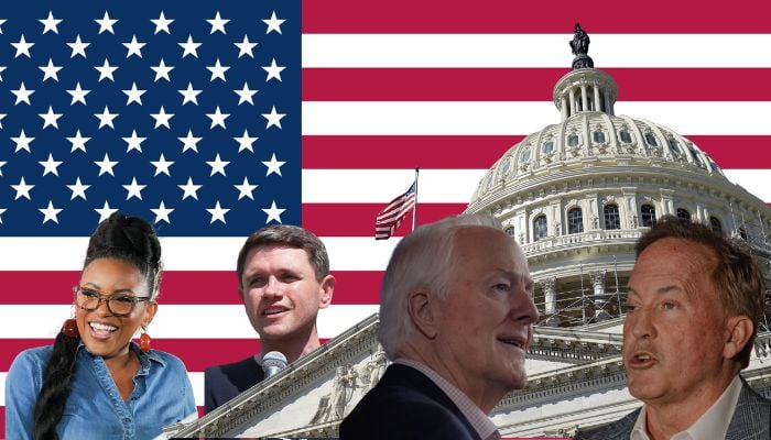 Texas Senate race: GOPs Cornyn seeks 5th term as Democrats Crockett, Talarico faceoff