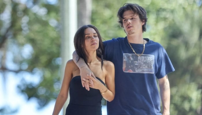 At one point, Cruz was seen giving autographs to fans