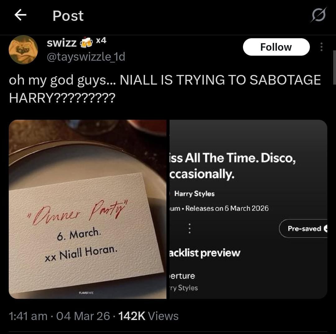 One Direction clash is brewing between Niall Horan, Harry Styles?