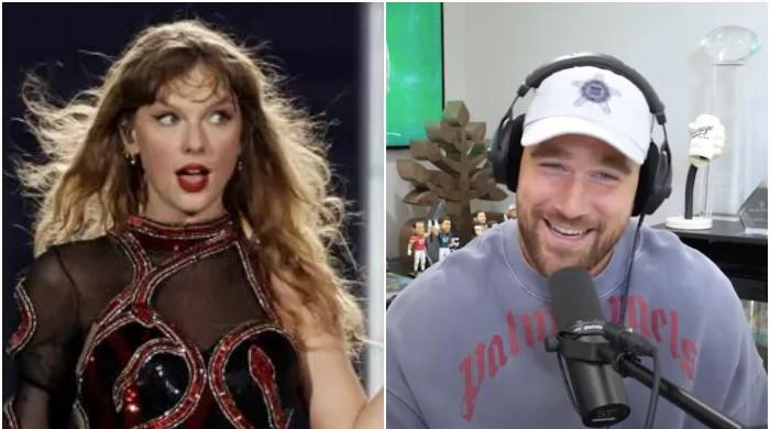 Travis Kelce paves way for new Taylor Swift collab after 'Opalite' 