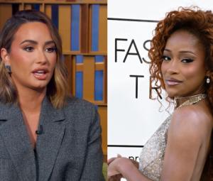 Demi Lovato, Keke Palmer question relationship with older men