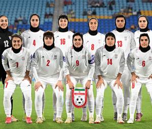 Iran women's team have 'so much concern' about families at home