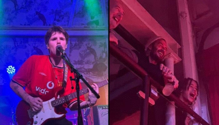 Cruz Beckham is currently is in the middle of his UK tour with his band