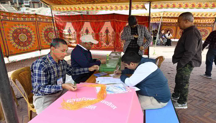 Nepal goes to the polls; voters seek change after youth-led protests 12 Polling officials prepare a polling booth ahead of Nepal´s general election in Kathmandu on March 4, 2026. — AFP