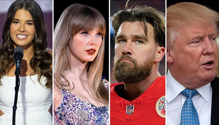 Travis Kelce seen with Kai Trump following President’s Taylor Swift comments