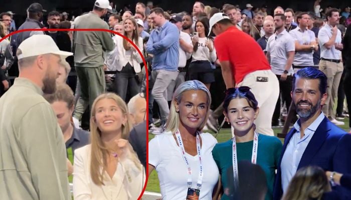 Travis Kelce meets with Kai Trump after President Trump blasts Taylor Swift