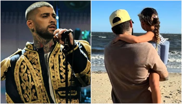 Zayn Malik bonds with his and Gigi Hadids daughter over music