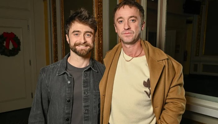 Harry Potter costars Daniel Radcliffe and Tom Felton revive childhood memories together