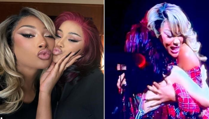 The Grammy winners perform their hit collaborations, WAP and Bongos