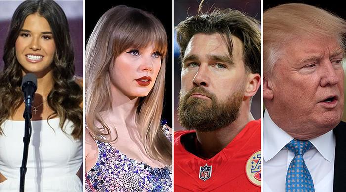 Travis Kelce seen with Kai Trump following President's Taylor Swift comments