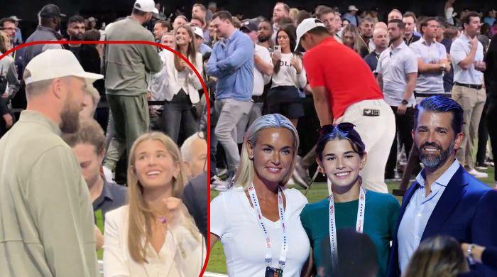 Travis Kelce meets with Kai Trump after President Trump blasts Taylor Swift