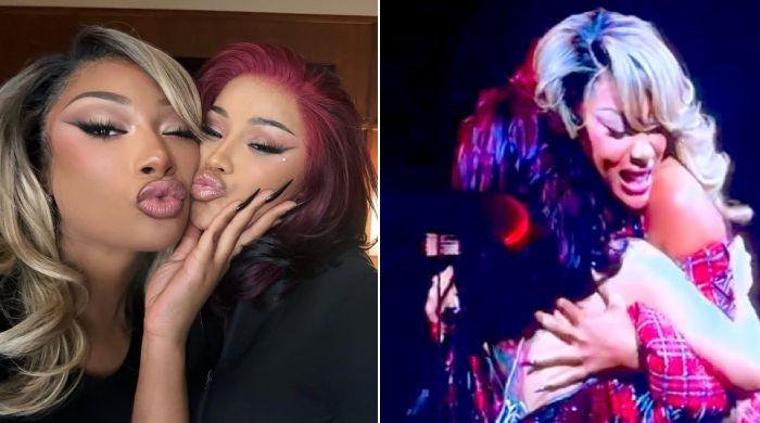 Cardi B gushes over Megan Thee Stallion after their surprise performance