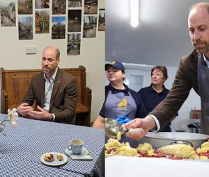 Prince William calls for Kate's help as pasty crimping leaves him in twist