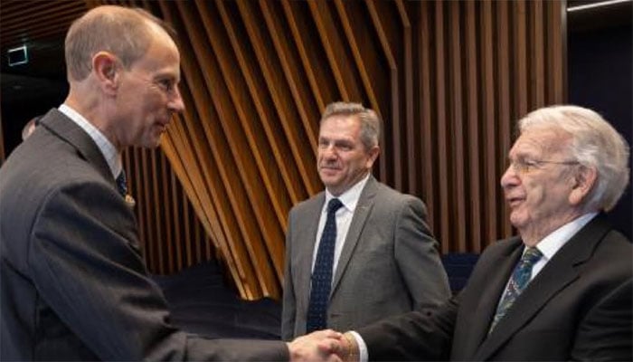 Prince Edward cuts ribbon on PFE Expresss Mega HQ in Witham