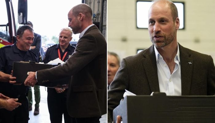 William, also known as the Duke of Cornwall, visited the county to mark St. Pirans day