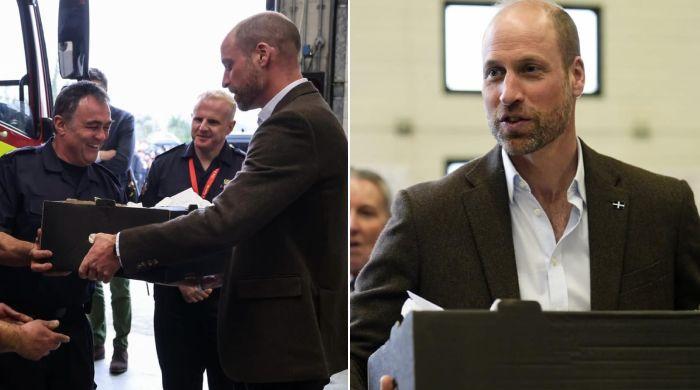 Prince William honours Storm Goretti emergency responders with sweet gesture