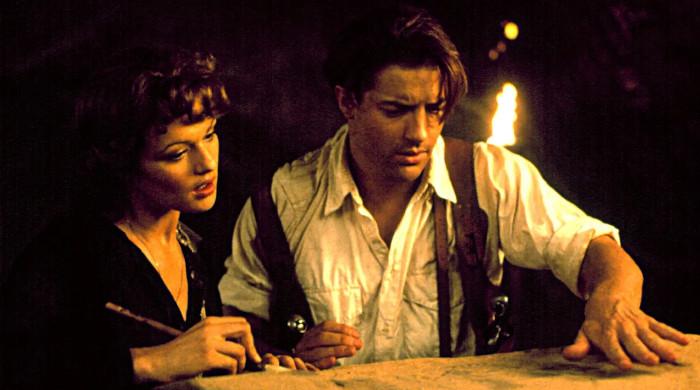 Brendan Fraser and Rachel Weisz recall rare ‘The Mummy' set stories