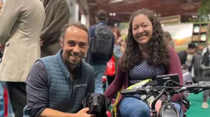 Princess Kate's brother celebrates National Golden Retriever day at Crufts