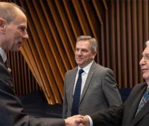 Prince Edward cuts ribbon on PFE Express's Mega HQ in Witham