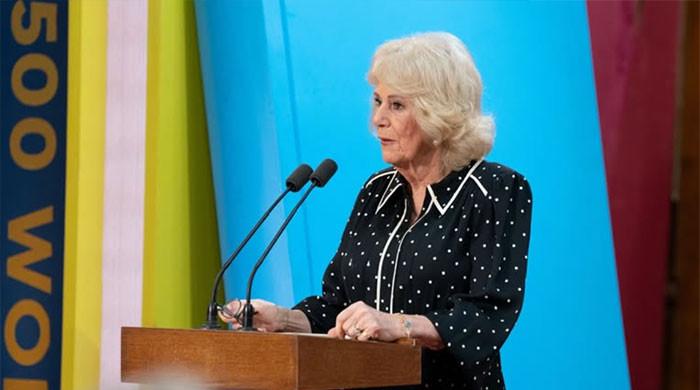 Queen Camilla jokes about Pooh's struggle to understand English