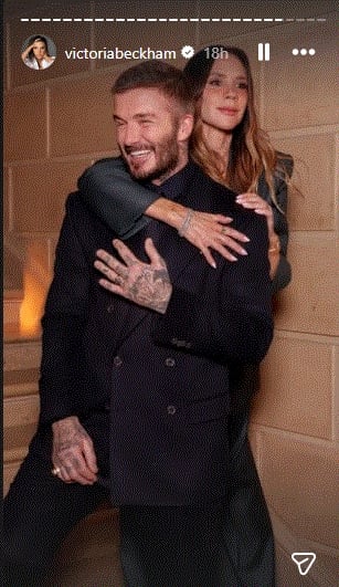 Victoria Beckhams official Instagram account