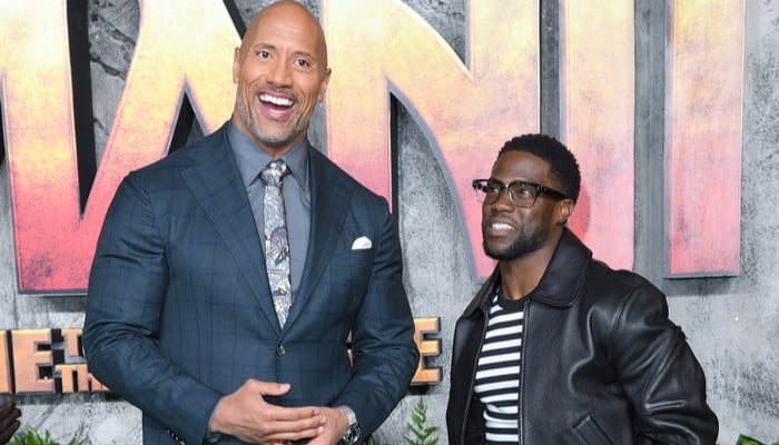 The Rock, Kevin Hart bring off-screen chemistry to Jumanji 4 set